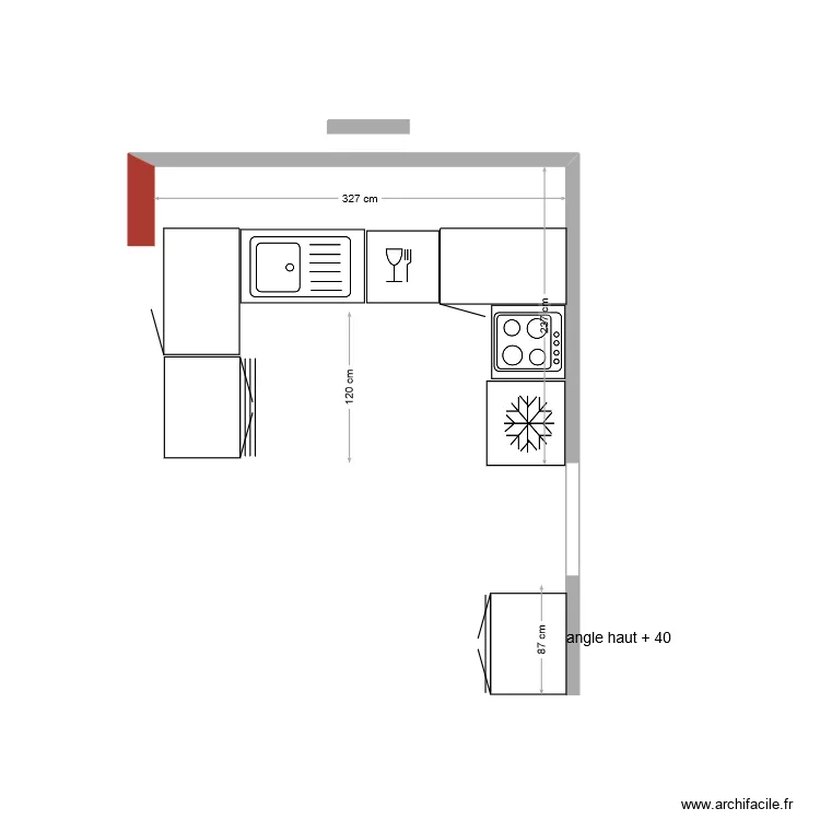 cuisine la couplais etage V2. Plan de cuisine la couplais etage V2. Plan de