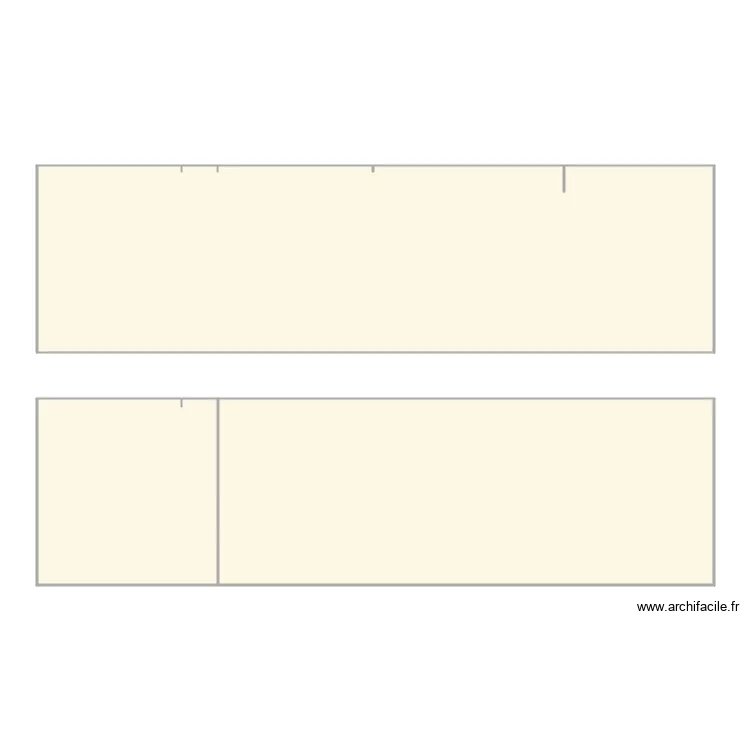 Croquis Succession DUCOURNEAU. Plan de 