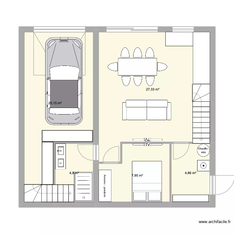 PLAN MAISON V1. Plan de PLAN MAISON V1. Plan de