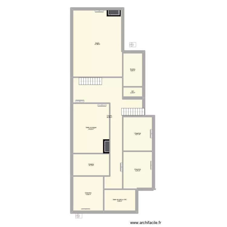 GADOU. Plan de 10 et 169 m² GADOU. Plan de 10 et 169 m²