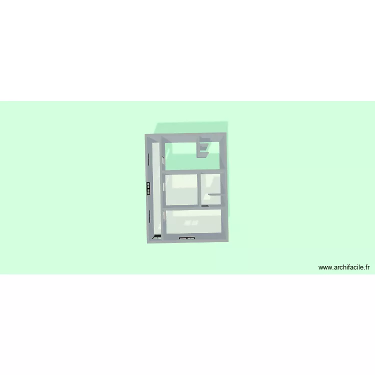 RDC La Llagonne. Plan de 