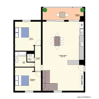 KNEMP ESTEBAN t3 actuel cuisine ouverte