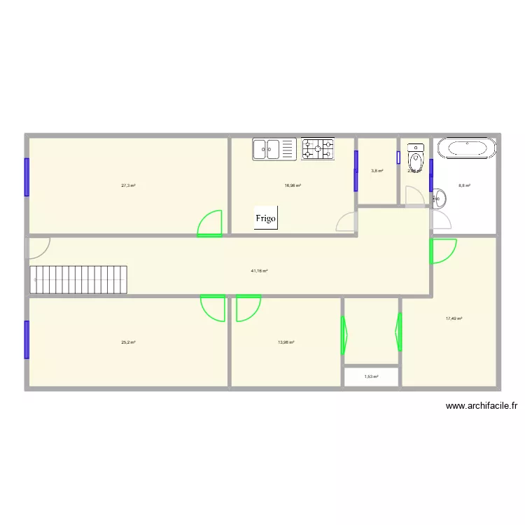 ghezaal  2026 02. Plan de 10 Pièces et 159 m²