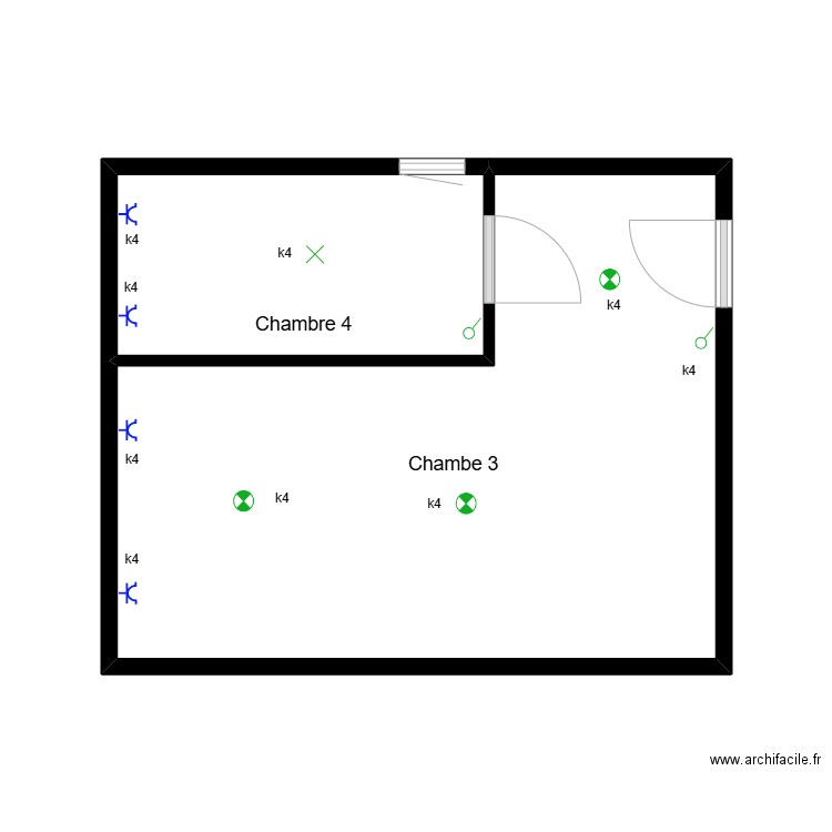 Claudy 2 étage. Plan de 0 pièce et 0 m2