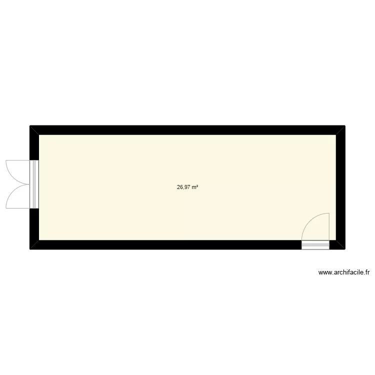 garage chaumont. Plan de 