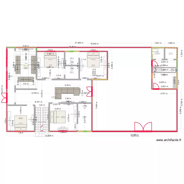 KHOUDI. Plan de 14 et 167 m² KHOUDI. Plan de 14 et 167 m²