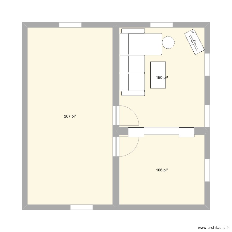 MAISON. Plan de 0 pièce et 0 m2
