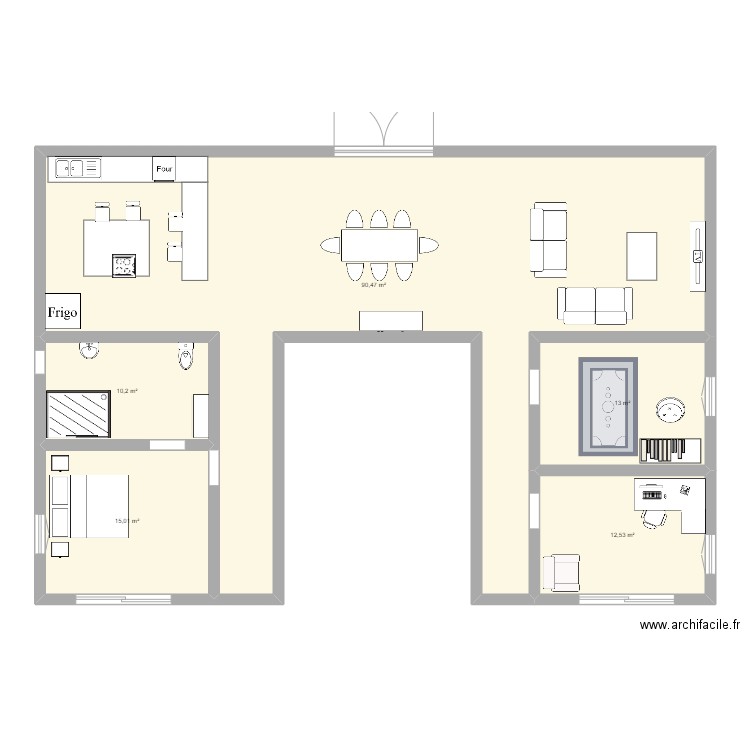 chez gg. Plan de 0 pièce et 0 m2
