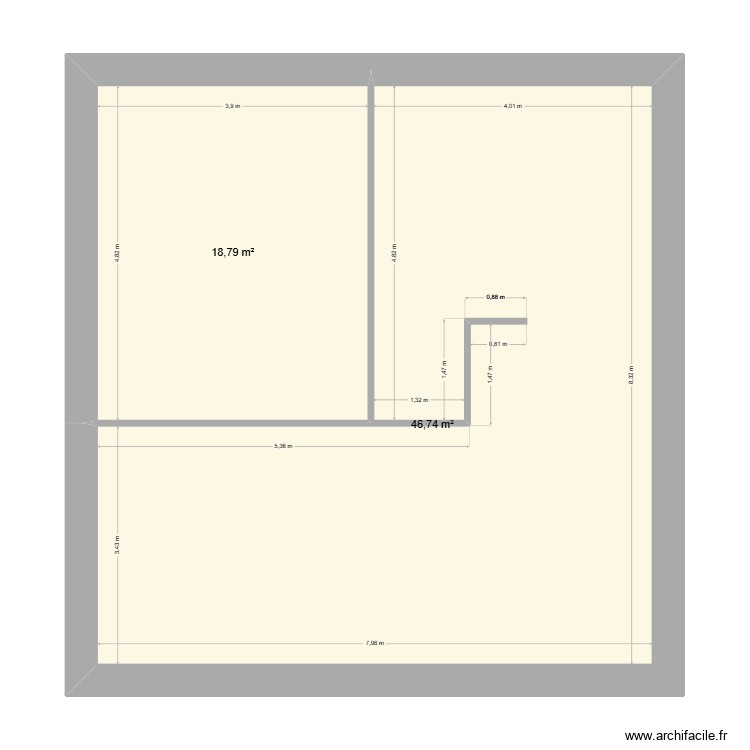 Revest. Plan de 0 pièce et 0 m2