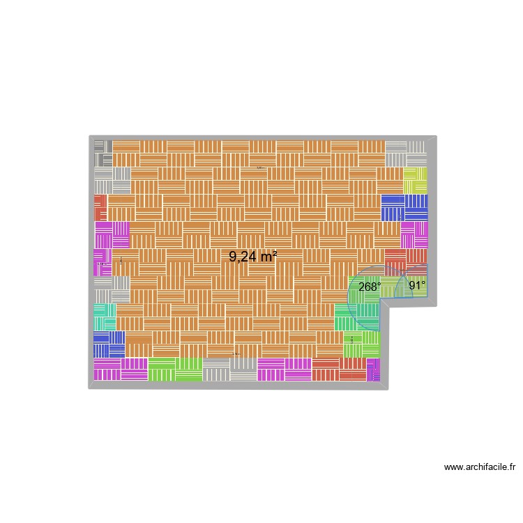 dalle. Plan de 0 pièce et 0 m2