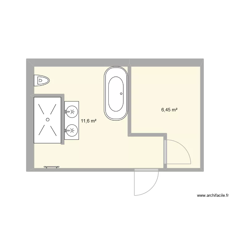 calvez. Plan de 2 et 18 m² calvez. Plan de 2 et 18 m²