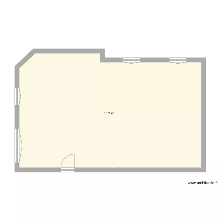 changer le deco. Plan de 1  et 68 m²