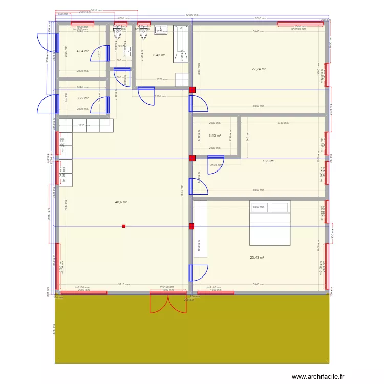 144 Обычка. Plan de 