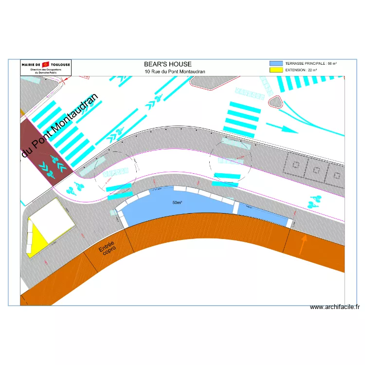 Bear's house. Plan de 