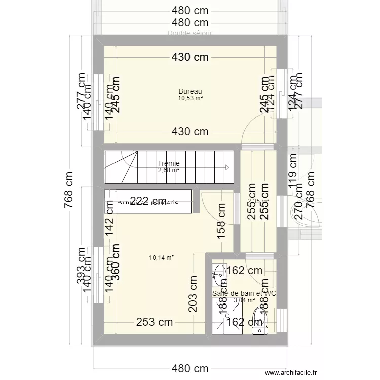 plan au 14-08-24 -version donn&eacute;e au dessinateur. Plan de 