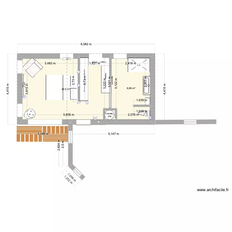 Suite1. Plan de 