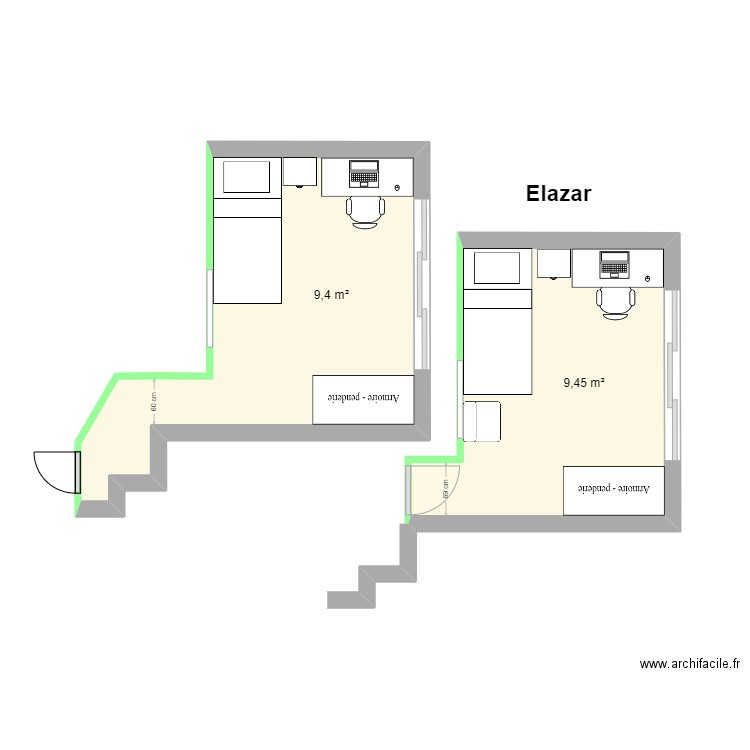 ELAZAR Choix. Plan de 0 pièce et 0 m2