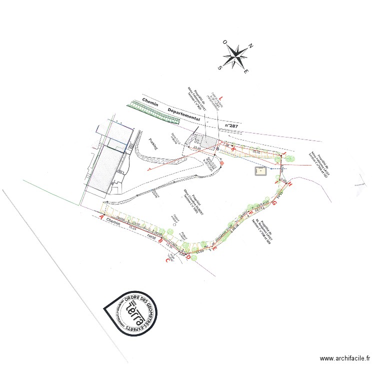 sevignacq meyracq avec chalet. Plan de 1 pièce et 18 m2