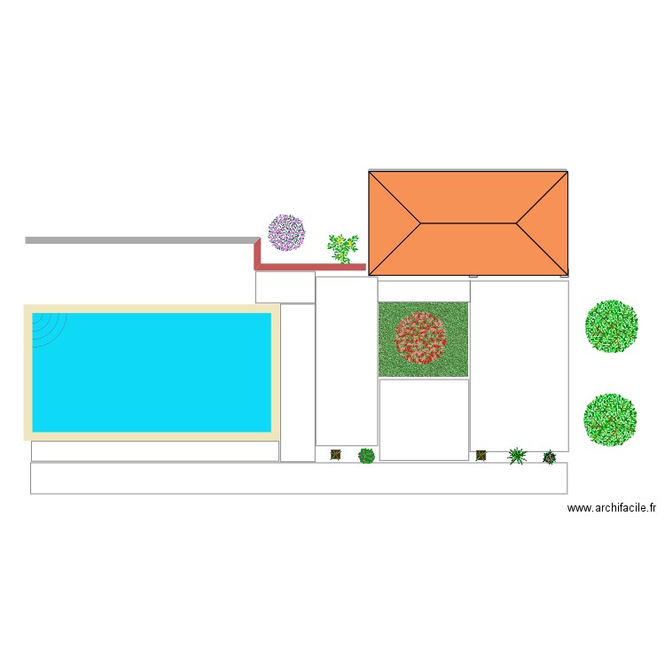 extérieur. Plan de 0 pièce et 0 m2