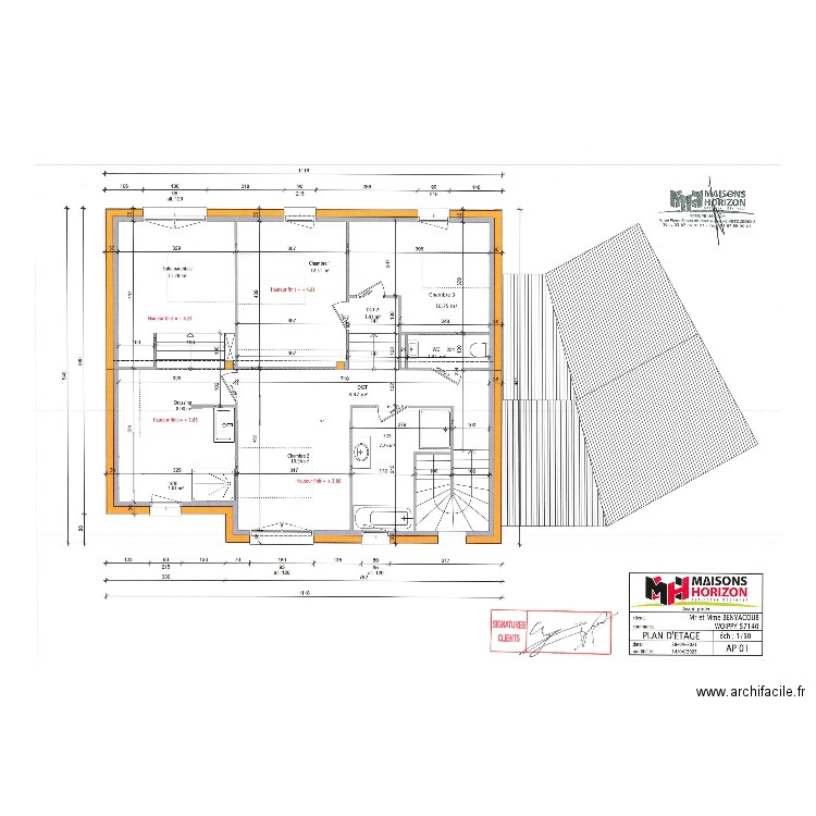 1er. Plan de 0 pièce et 0 m2