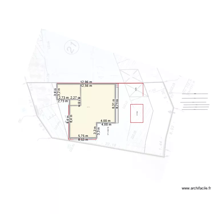 Assas 2D V3.1. Plan de 1  et 109 m²