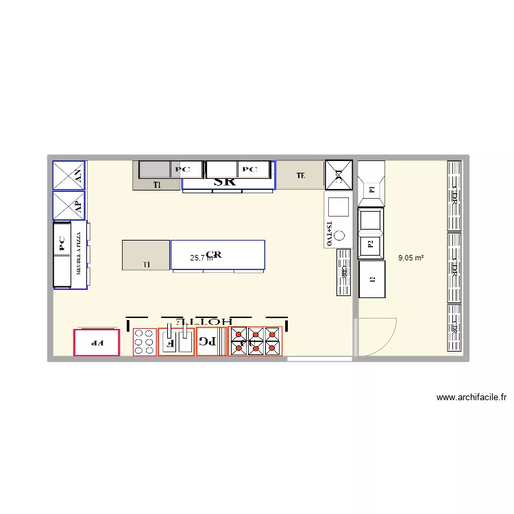 CAFE BOUYAHBAR. Plan de CAFE BOUYAHBAR. Plan de