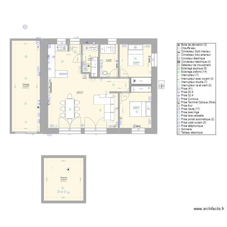 Billère Elec. Plan de 0 pièce et 0 m2