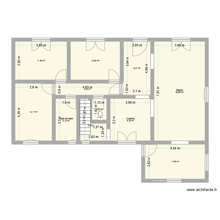 plan maison. Plan de 11 et 109 m² plan maison. Plan de 11 et 109 m²