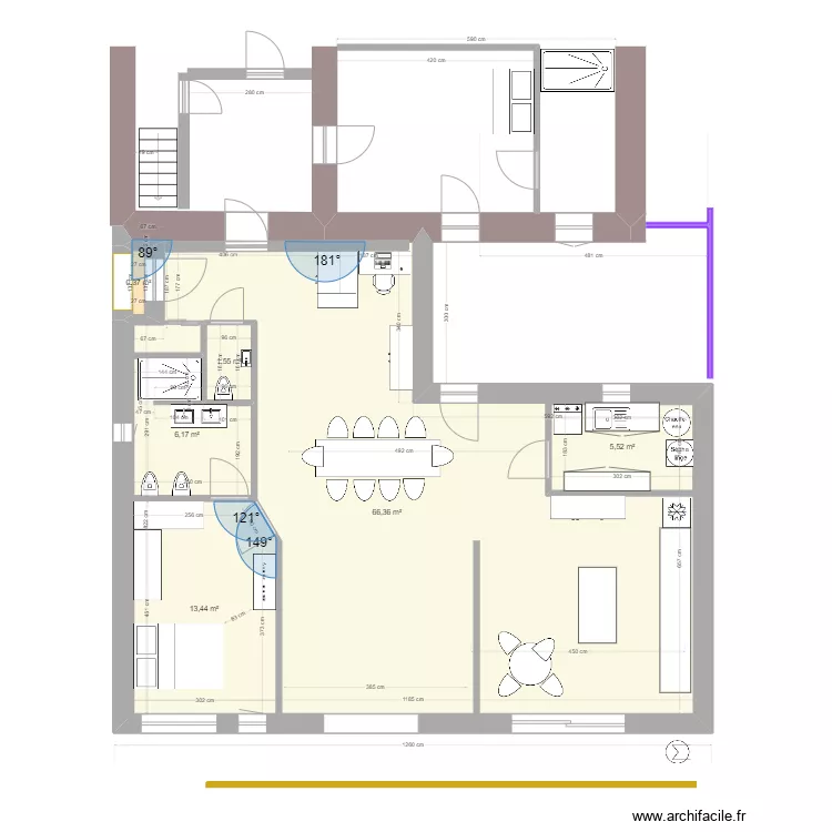 BSC plain-pied 01. Plan de 