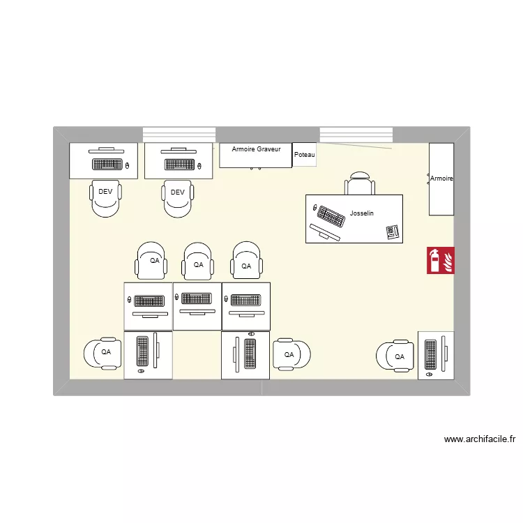 Bureau QA NCR. Plan de 