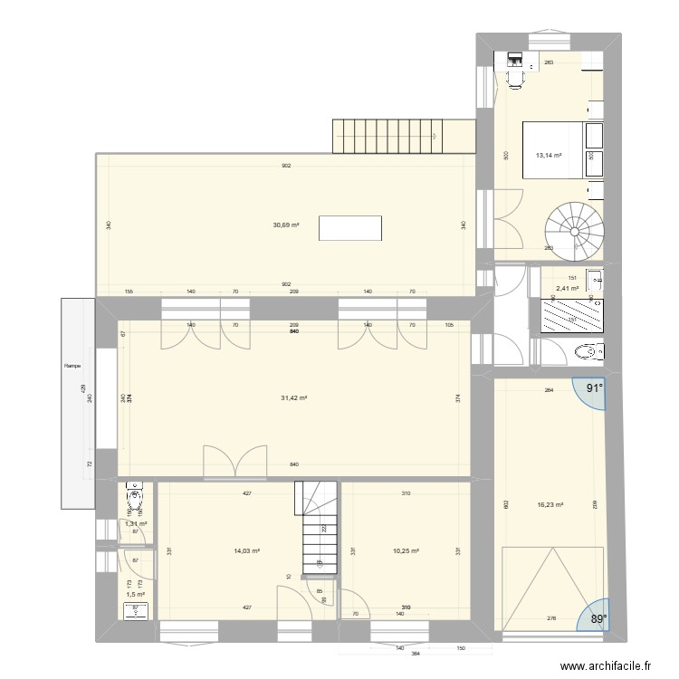 Projet_RDF_RDC_004. Plan de 0 pièce et 0 m2
