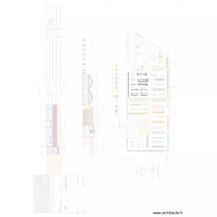 vdc maf toussaint. Plan de 