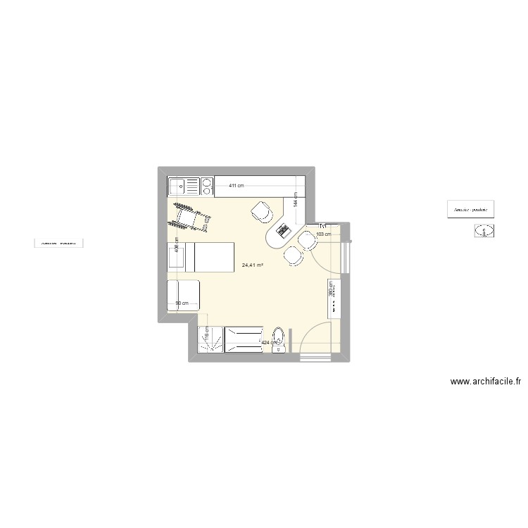 bureau direction . Plan de 0 pièce et 0 m2