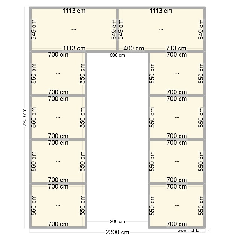 boxs. Plan de 0 pièce et 0 m2