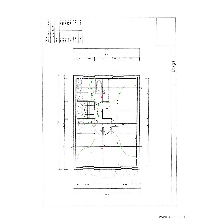 Etage Philippe Morsang. Plan de 0 pièce et 0 m2