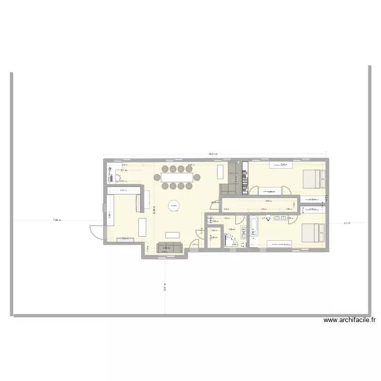 d:\balizac v3. Plan de 3 Pièces et 141 m² d:\balizac v3. Plan de 3 Pièces et 141 m²