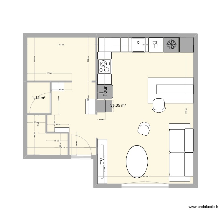 rdc maison. Plan de 0 pièce et 0 m2