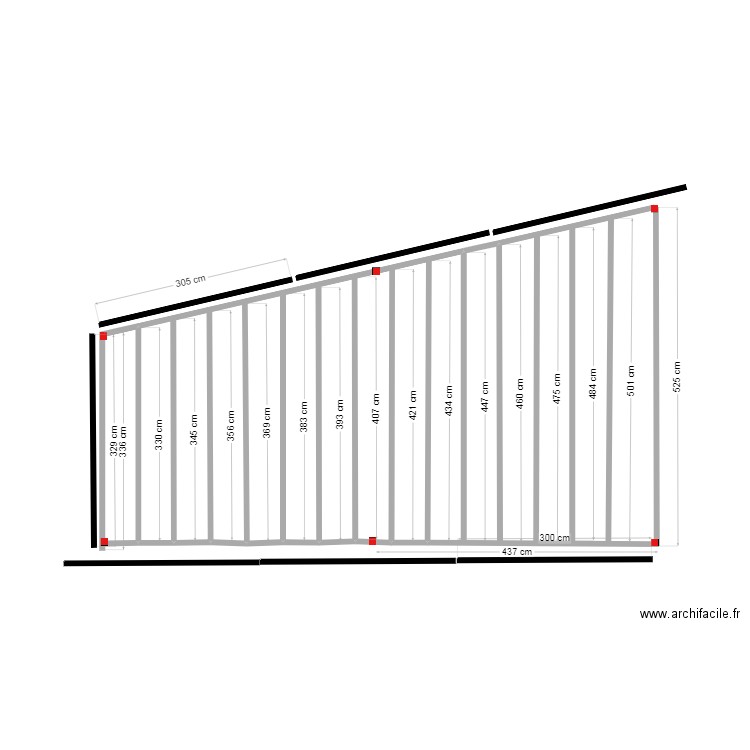 carport chaumont gistoux. Plan de 0 pièce et 0 m2