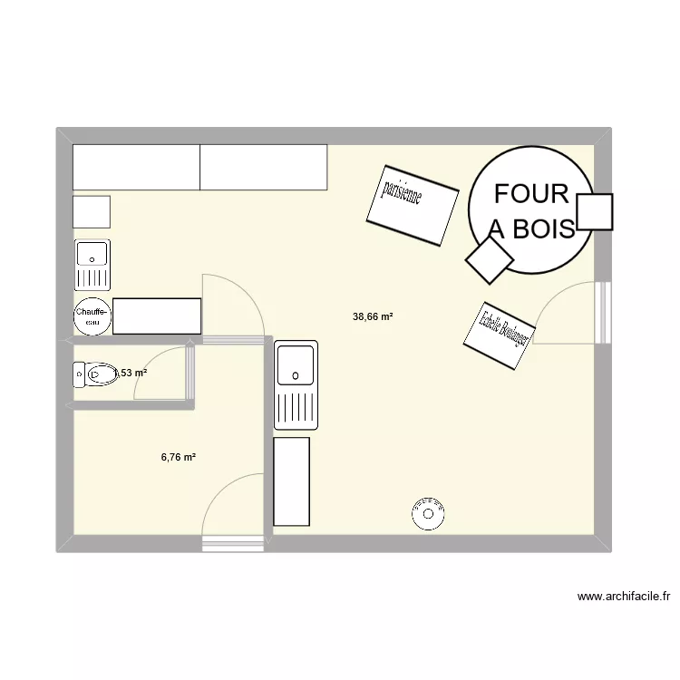 fournil trezioux. Plan de fournil trezioux. Plan de