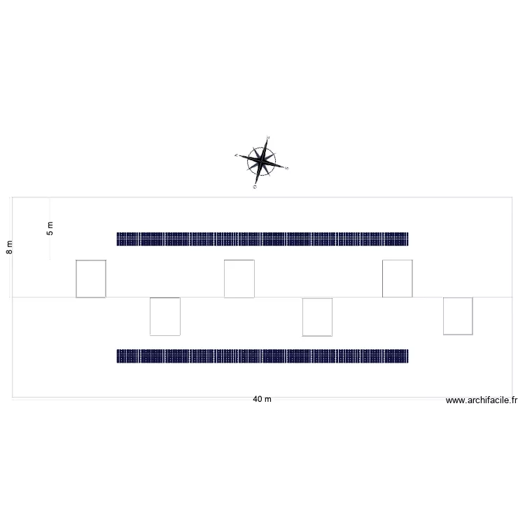 MAISON ENTREPRISE JANDARD. Plan de 