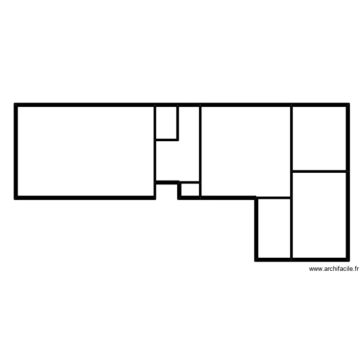 Octeville. Plan de 8  et 132 m²