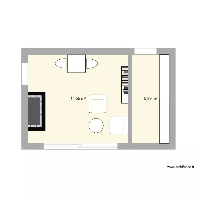 essais garage. Plan de 