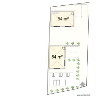 Plan des maison a Vaison la romaine