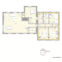 PLAN AVEC MESURES REELLES SUR PLACE