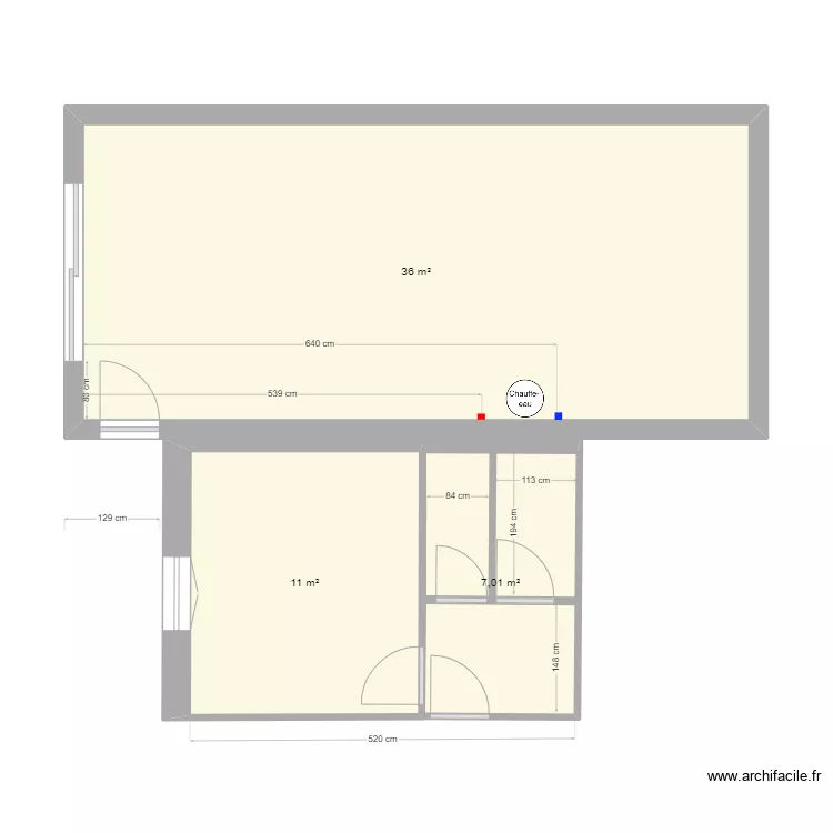 Amenagement Garage. Plan de 