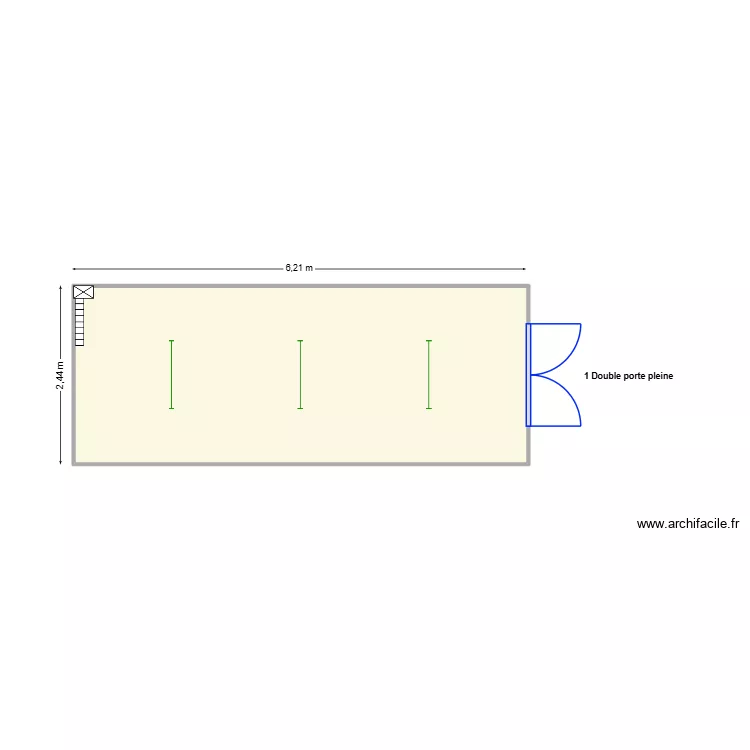 V478 (Sans Fen&ecirc;tre). Plan de 
