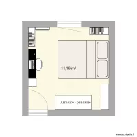 Chambre 1 lit double