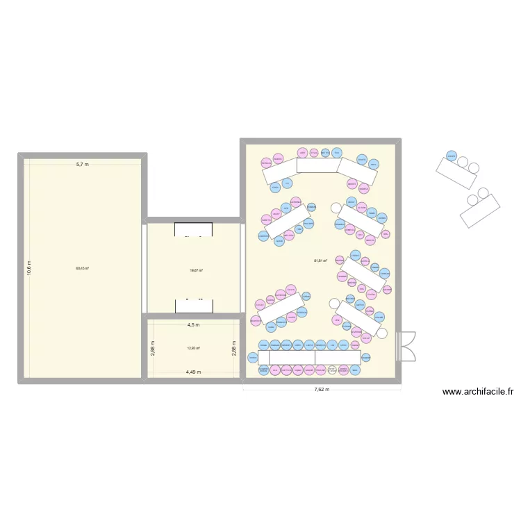 salle reception. Plan de 4 et 175 m² salle reception. Plan de 4 et 175 m²