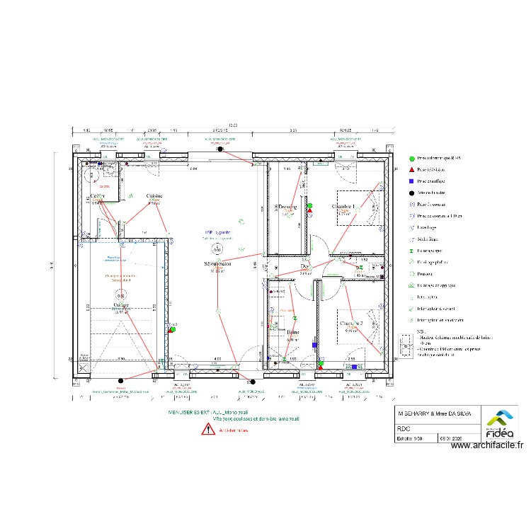 BEHARRY DA SLVA. Plan de 0 pièce et 0 m2