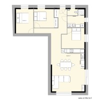 Intérieur - plan de masse